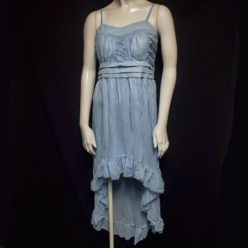 Angela Blue High Low Dress (XL)